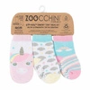 Zoocchini Skarpetki 3 pary Jednorożec 0-24