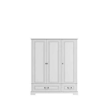 Ines elegant white szafa 3-drzwiowa
