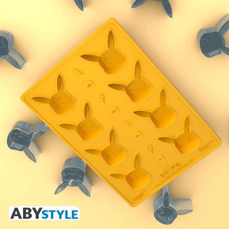 POKEMON - Ice Cube Tray Pikachu / Pokemon foremka do lodu Pikachu - ABS