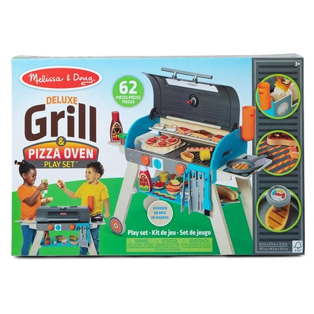 Drewniany grill i piec do pizzy Melissa & Doug 30608