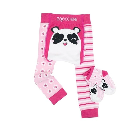 Zoocchini Legginsy i Skarpetki Panda 12-18M