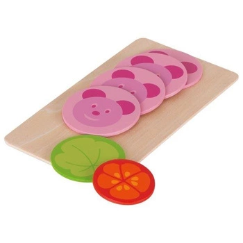 Produkty spożywcze Uśmiechnięta kiełbasa 51544-Goki, zabawki kuchenne dla dzieci