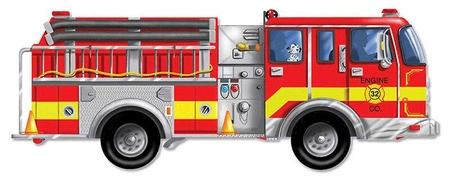 Puzzle podłogowe dla dzieci XL Wóz strażacki 24 el. Melissa and Doug 10436