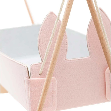 Kołyska dla lalki Skrallan