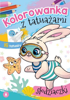 Słodziaczki. Kolorowanka z tatuażami