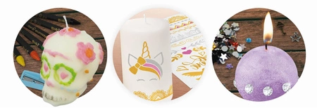 Buki zestaw do robienia świec sojowych zestaw kreatywny studio