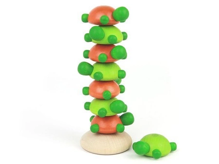 Drewniana gra zręcznościowa Żółwie 4l+ MILANIWOOD