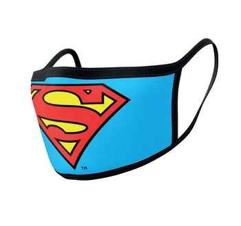 Maseczki na twarz SUPERMAN (LOGO) (2 szt)