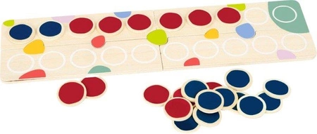 Gra matematyczna dla dzieci Ilość i działania Cegiełki Educate 11369-Small Foot Design, zabawki edukacyjne