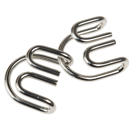 Puzzle metalowe, zabawka logiczna, Dziki Niedźwiedź, Rex London