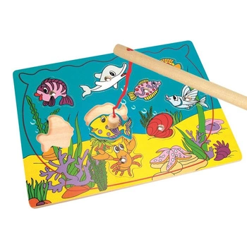 Układanka magnetyczna łowienie rybek