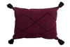 Lorena Canals Poduszka Bereber Burgundy