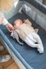 Łóżeczko turystyczne dwupoziomowe z funkcją kojca 3w1 Eazy sleep Mineral grey