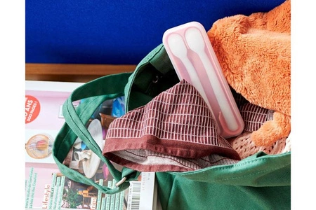 Little Dutch Zestaw 2 łyżeczek treningowych Mio Pink 108032078400