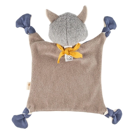 Pierwsza przytulanka komforter Szop szmatka maskotka dla dzieci sigikid