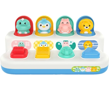 WOOPIE Zabawka Edukacyjna Wyskakujące Zwierzątka POP-UP