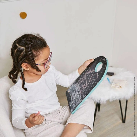 Przenośna dwustronna tablica z akcesoriami 3+, Janod