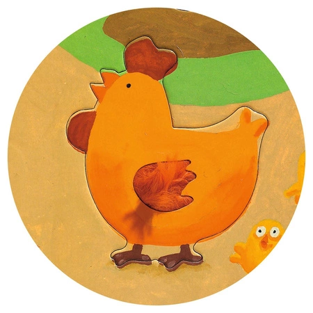 Puzzle sensoryczne FARMA DJ07117