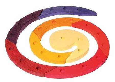 Spirala Dekoracyjna, czerwona, Grimm’s