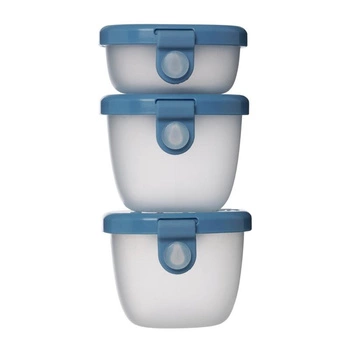 Pojemniki na przekąski 3 szt., Ocean, b.box