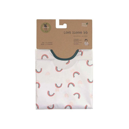 Lassig Zestaw śliniaków z długim rękawem 6m+ Happy Rascals Heart lavender