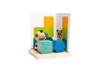 BS Toys, drewniana gra logiczna - Łamigłówka puzzle 3D Panda