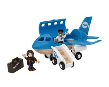 BRIO World Drewniany Samolot Pasażerski