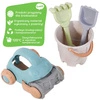 WOOPIE GREEN Zestaw do Piasku z Wiaderkiem i Samochodzikiem 10 el. BIODEGRADOWALNY ORGANICZNY MATERIAŁ