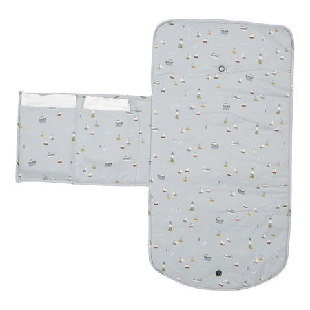 Little Dutch Przenośna mata do przewijania Sailors Bay Blue TE40221640