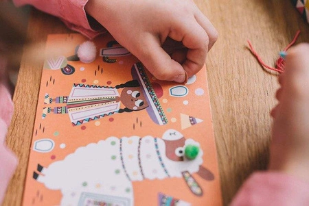 Zestaw artystyczny Pompony Lamy 4+, Janod