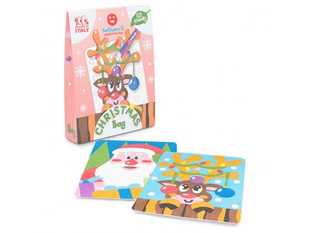 Zestaw do kolorowania piaskiem Sabbiarelli Bag - Christmas 3l+ SABBIARELLI