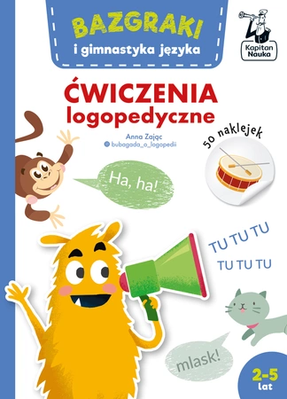 Bazgraki i gimnastyka języka. Ćwiczenia logopedyczne. Bazgraki