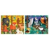 Petit Collage Puzzle Dwustronne w Torebce 49 el. Las