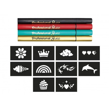 Markery do tworzenia tatuaży ze wzorami LEA 54381