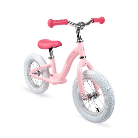 Metalowy rowerek biegowy Bikloon Vintage 3+ różowy, Janod