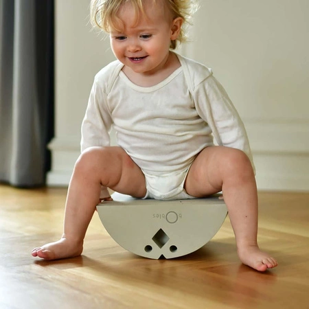 Kurczak bObles Sand grey, Zabawka do ćwiczenia równowagi