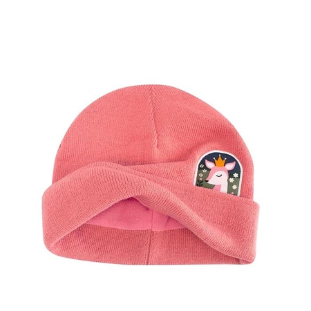 FlapJack Komplet Zimowy dla Dzieci Czapka i Rękawiczki Jelonek L