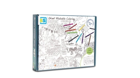 BS Toys, Kolorowanka materiałowa podłogowa XL (60 x 100 cm)