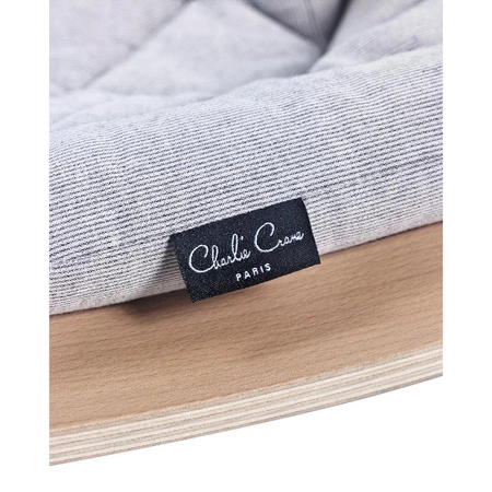 Charlie Crane Leżaczek Levo buk Sweet Grey