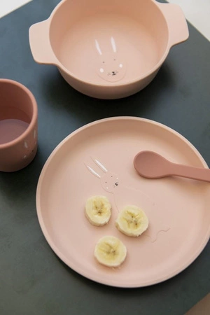 Silikonowy talerz - Królik