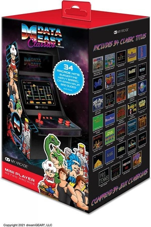 Mini automat do gier - hity Data East (34 w 1)