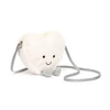 JellyCat - Torebka na Ramię Serce Kremowe 17 cm