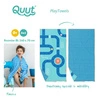 QUUT Dwustronny ręcznik plażowy PlayTowels M (140 x 70cm) Road