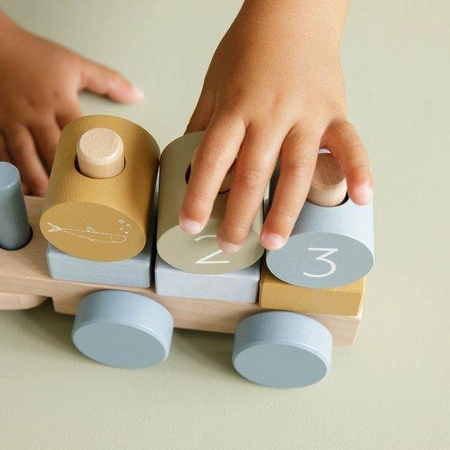 Little Dutch Pociąg Błękit LD7036