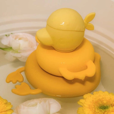 LILLIPUTIENS Silikonowa piramida do kąpieli Kaczorek Gaspard 12 m+