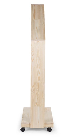 Childhome Regał dekoracyjny Domek + kółka Natural