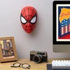 Marvel Spiderman Mask desktop / wall light (high: 15 cm) / lampka ścienno-biurkowa Marvel Spiderman maska (wysokość: 15 cm)