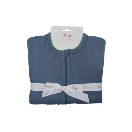 Lulujo Śpiworek Do Spania 6-12m 1.0 TOG Navy Night