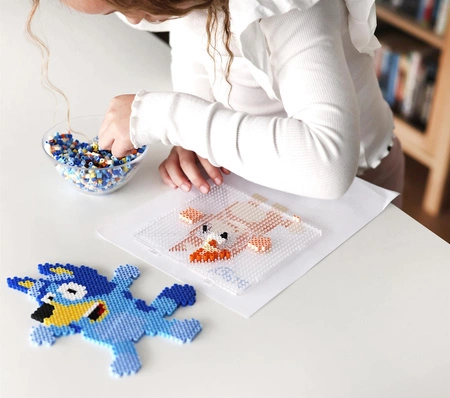 Prasowanka zestaw koralików do prasowania kreatywna zabawka dzieci Bluey