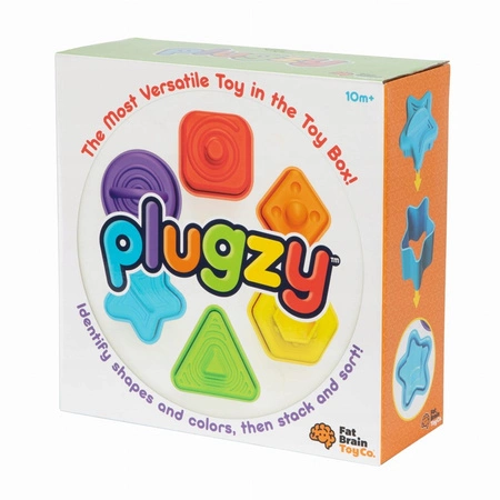 Sorter Kształtów Kolorów Plugzy Fat Brain Toy 10m+